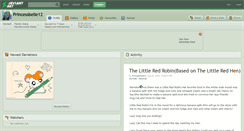 Desktop Screenshot of princessbelle12.deviantart.com