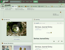 Tablet Screenshot of jenya88.deviantart.com