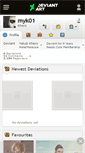 Mobile Screenshot of myk01.deviantart.com
