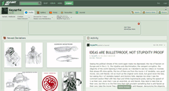 Desktop Screenshot of keyser94.deviantart.com