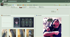 Desktop Screenshot of noahw.deviantart.com