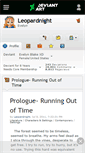 Mobile Screenshot of leopardnight.deviantart.com