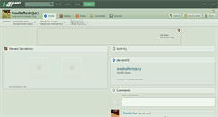 Desktop Screenshot of insultafterinjury.deviantart.com