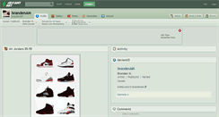 Desktop Screenshot of brandenam.deviantart.com