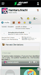 Mobile Screenshot of hamtarojirachi.deviantart.com