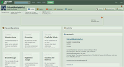 Desktop Screenshot of fallenbrokensoul.deviantart.com