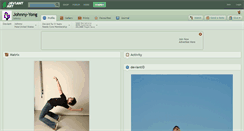 Desktop Screenshot of johnny-yong.deviantart.com