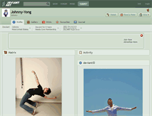 Tablet Screenshot of johnny-yong.deviantart.com