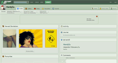 Desktop Screenshot of handyzu.deviantart.com