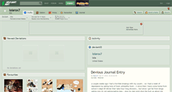 Desktop Screenshot of lolarox7.deviantart.com