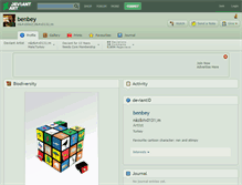 Tablet Screenshot of benbey.deviantart.com