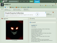 Tablet Screenshot of amped117.deviantart.com
