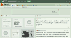 Desktop Screenshot of kisame17.deviantart.com