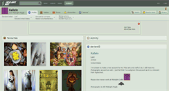 Desktop Screenshot of kailein.deviantart.com
