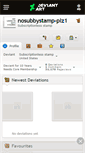 Mobile Screenshot of nosubbystamp-plz1.deviantart.com