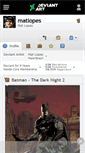 Mobile Screenshot of matlopes.deviantart.com
