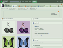 Tablet Screenshot of mkanzy.deviantart.com
