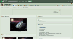 Desktop Screenshot of commanderz.deviantart.com