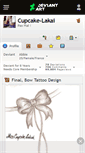 Mobile Screenshot of cupcake-lakai.deviantart.com