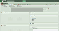 Desktop Screenshot of mekkunplz.deviantart.com