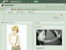 Tablet Screenshot of hypnotic-girl.deviantart.com