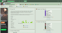 Desktop Screenshot of collablit.deviantart.com