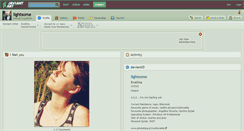 Desktop Screenshot of lightsome.deviantart.com