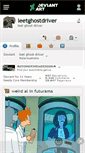 Mobile Screenshot of leetghostdriver.deviantart.com