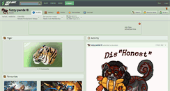Desktop Screenshot of fuzzy-panda18.deviantart.com
