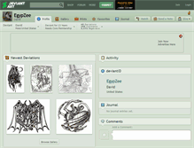 Tablet Screenshot of egypzee.deviantart.com