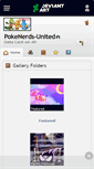 Mobile Screenshot of pokenerds-united.deviantart.com