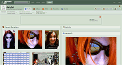 Desktop Screenshot of danybel.deviantart.com