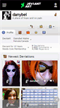 Mobile Screenshot of danybel.deviantart.com
