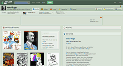 Desktop Screenshot of nerd-rage.deviantart.com