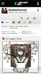 Mobile Screenshot of beatlesforever.deviantart.com
