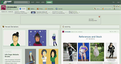 Desktop Screenshot of llovescake.deviantart.com