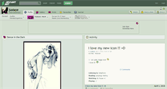 Desktop Screenshot of justaye.deviantart.com