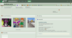 Desktop Screenshot of emoticons-army.deviantart.com