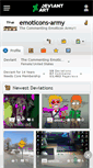 Mobile Screenshot of emoticons-army.deviantart.com