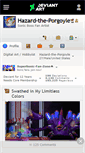 Mobile Screenshot of hazard-the-porgoyle.deviantart.com