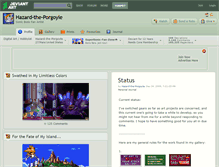 Tablet Screenshot of hazard-the-porgoyle.deviantart.com