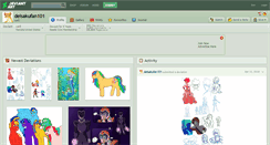 Desktop Screenshot of deisakufan101.deviantart.com