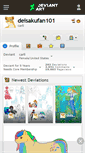 Mobile Screenshot of deisakufan101.deviantart.com