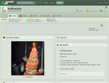 Tablet Screenshot of muthucurry.deviantart.com