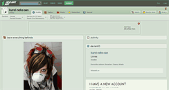 Desktop Screenshot of kuroi-neko-san.deviantart.com