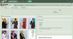 Desktop Screenshot of fearbe.deviantart.com