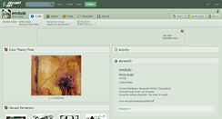 Desktop Screenshot of emduda.deviantart.com