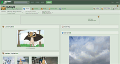 Desktop Screenshot of fluffnight.deviantart.com