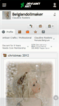 Mobile Screenshot of belgiandollmaker.deviantart.com