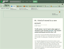 Tablet Screenshot of may-ly.deviantart.com